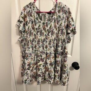 Torrid Floral Blouse